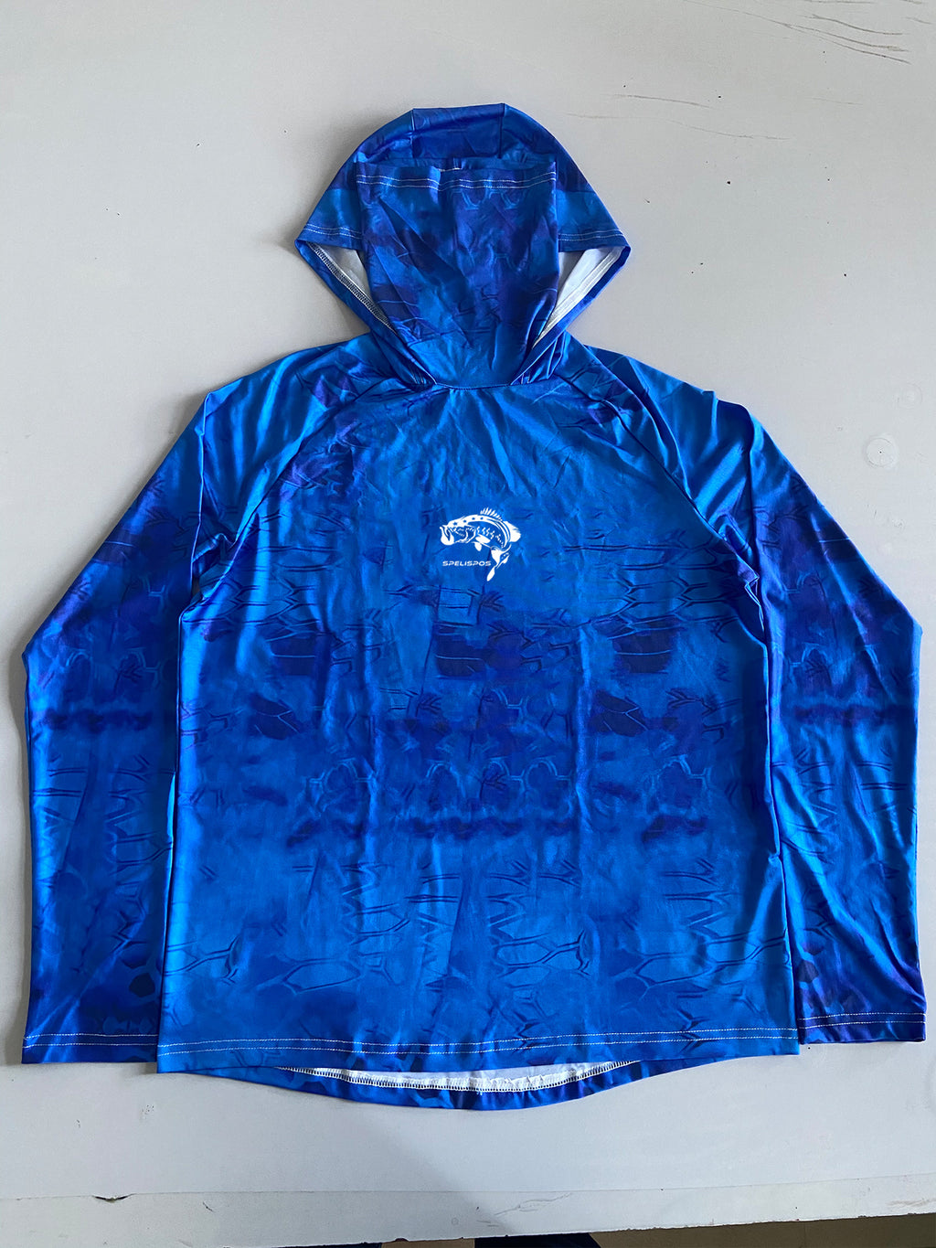 Pêche Hoodie UPF 50 anti UV voile chemise Surf couverture visage cou été hommes manches longues