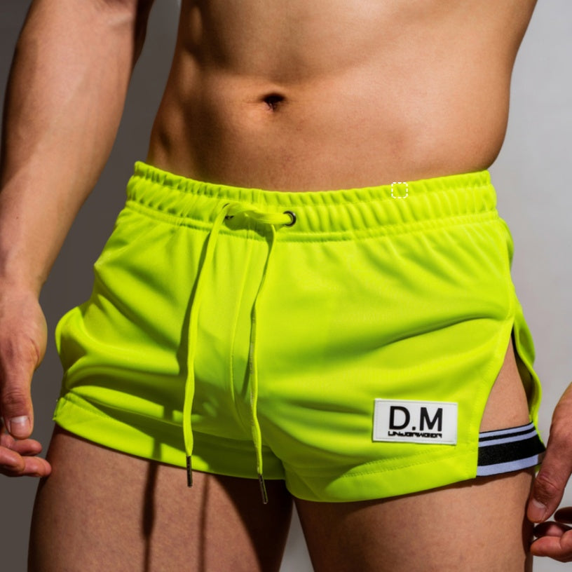 La maison des hommes Basse taille simple Dentelle Polyester Boxers occasionnels