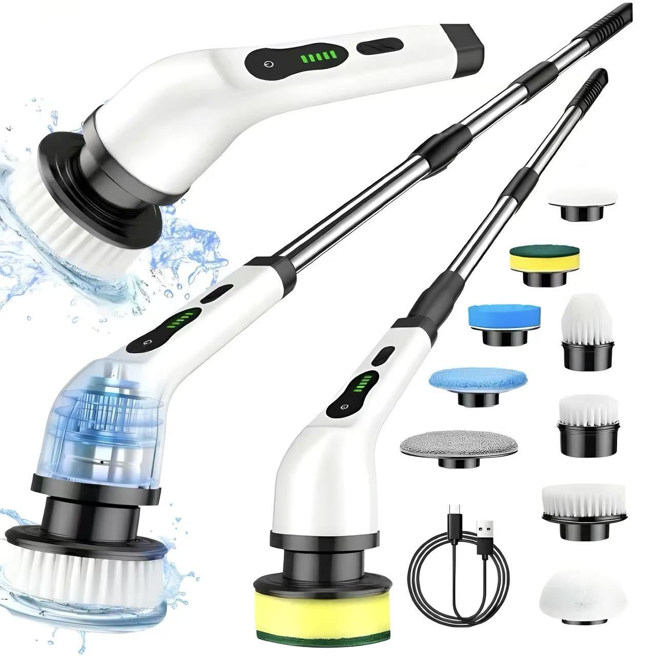 Cuisine de ménage et salle de bains Brosse de nettoyage électrique multifonction
