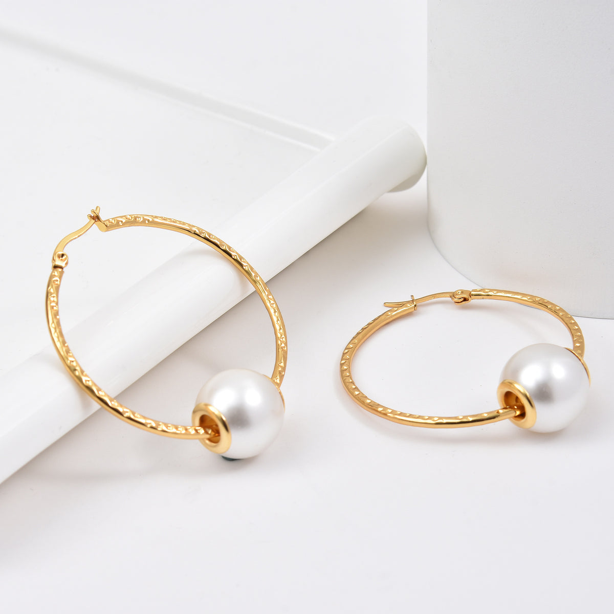 Boucles d'oreilles haut de gamme fashionnables été printemps
