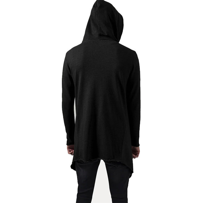 Chandail mi-long Cardigan Zipper Manteau pour hommes