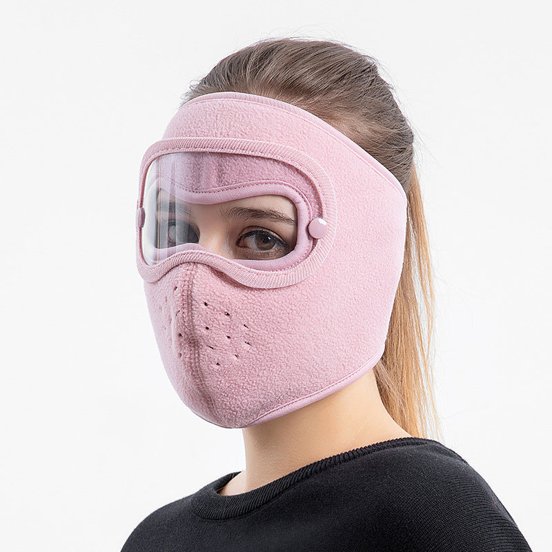 Polar Fleece Riding Windproof Masque anti-buée haute définition