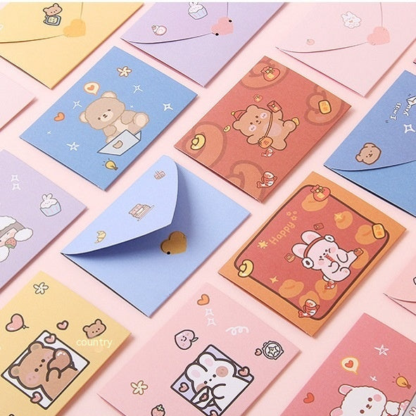 Enveloppe de carte de message de Bénédiction Cadeau