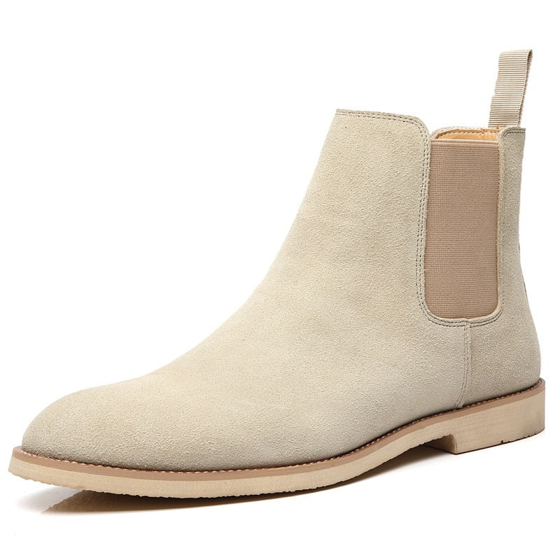 Bottes de Chelsea Homme AutomneHiver Suede Haut de gamme