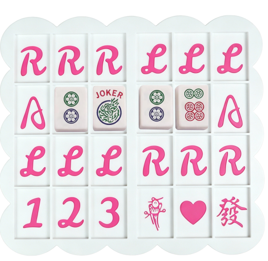 Conseil de pratique américain Mahjong Charleston
