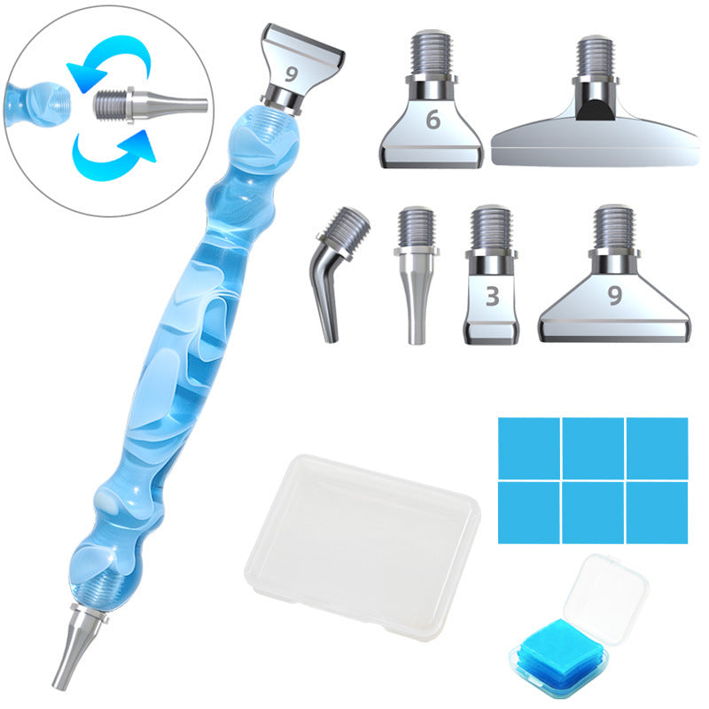 Alliage de fil métallique Stylo de forage de point de dessin diamant