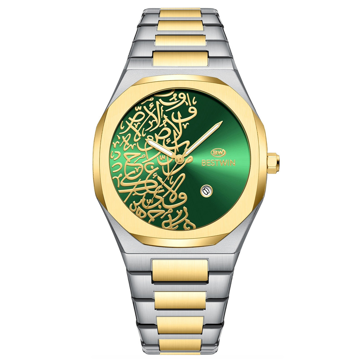Montre homme Quartz avec un motif en marbre