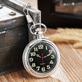Dynastie Qing Ancienne montre de poche à quartz numérique de style antique