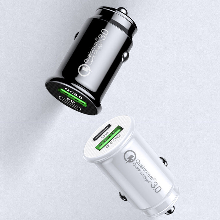 Chargeur de voiture double rapide charge