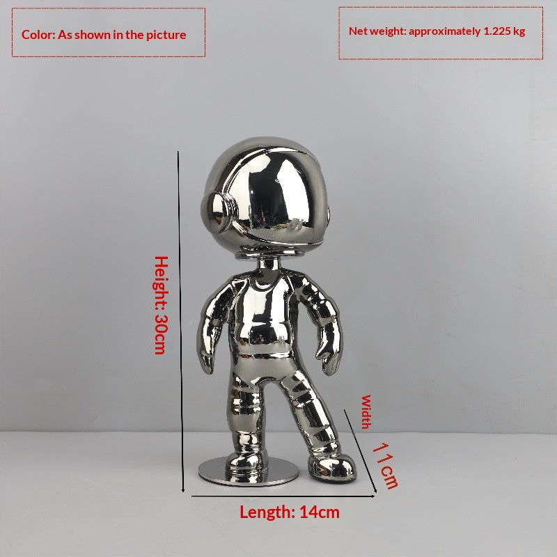 Décoration d'astronautes miroirs de luxe