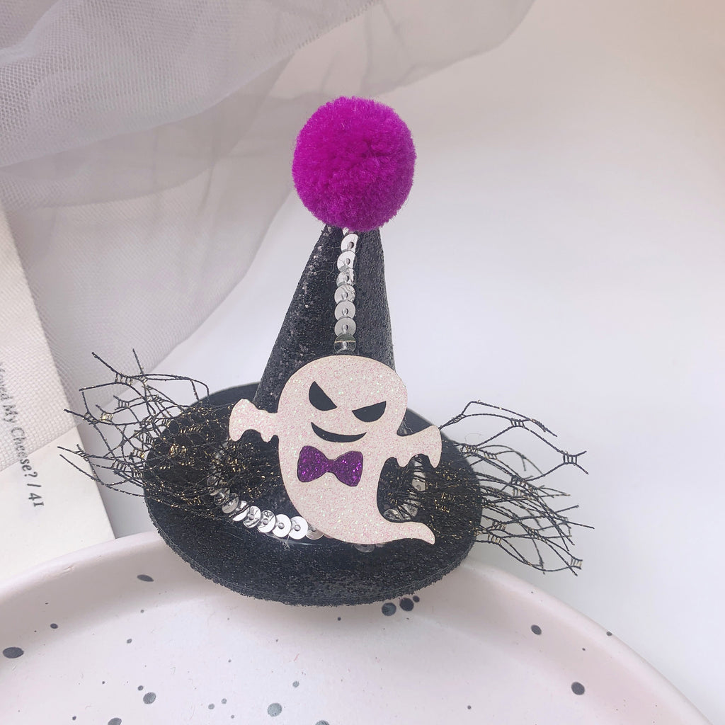Rôle des enfants Jouer Halloween drôle Chapeau de citrouille Barrettes