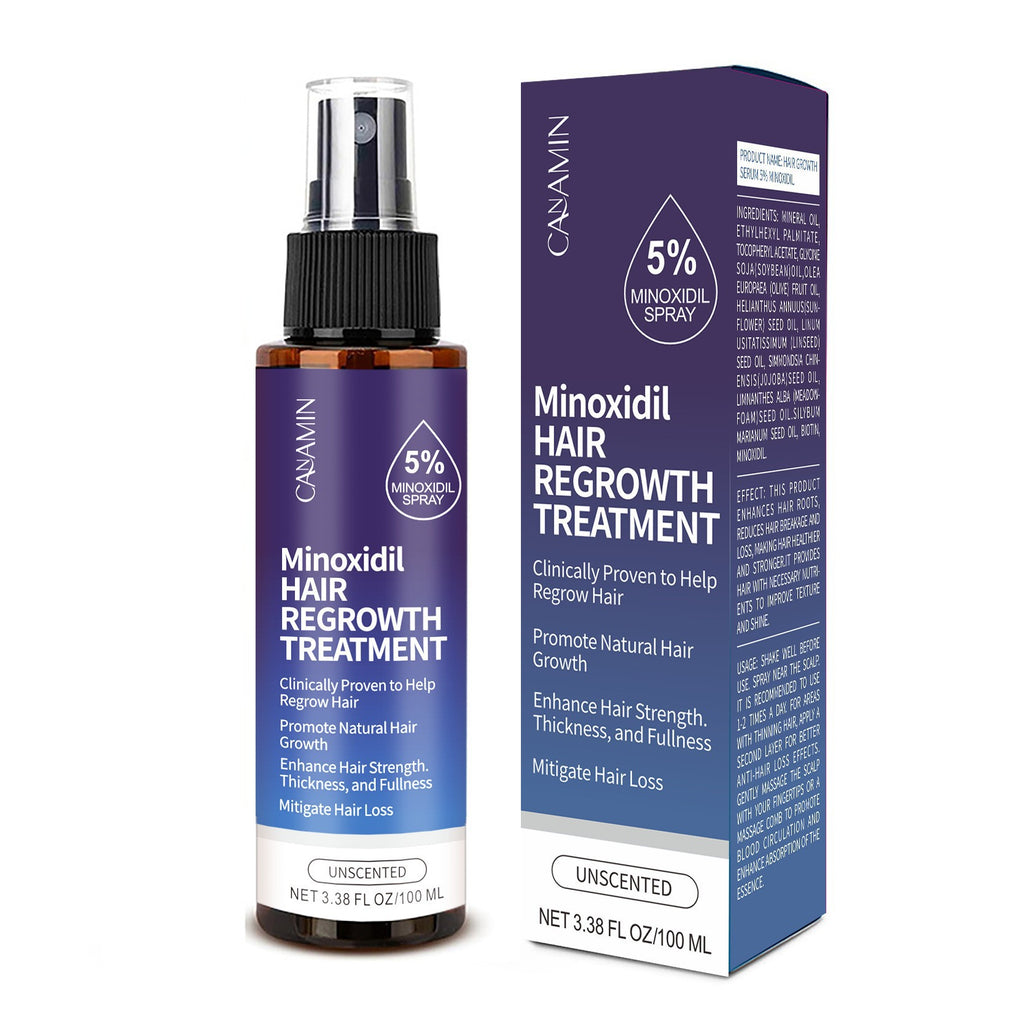 Vaporisateur CANAMIN Minoxidil pour soins capillaires