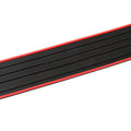 Voiture Arrière Boot Bumper Sill Protection du corps Protecteur de plaque en caoutchouc Trim Strip Cover UK.