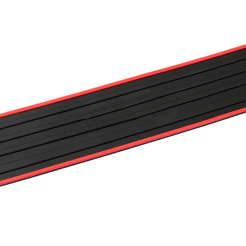 Voiture Arrière Boot Bumper Sill Protection du corps Protecteur de plaque en caoutchouc Trim Strip Cover UK.