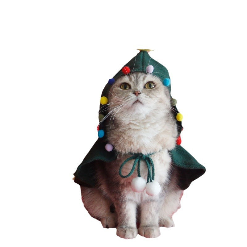 Animaux de compagnie Cloak Cat Dog fournitures hiver chaud Châl Cloak