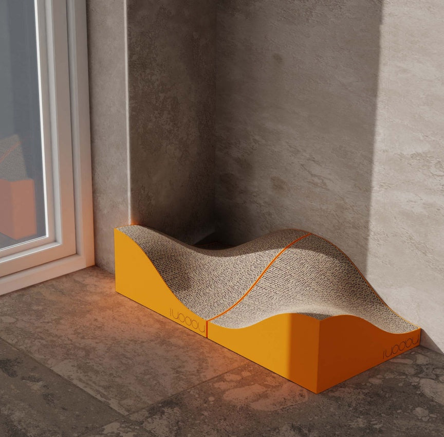 Drop-in Multi-Dimensional Extra-Large Curved Surface Post-Cat Bed Cracking
