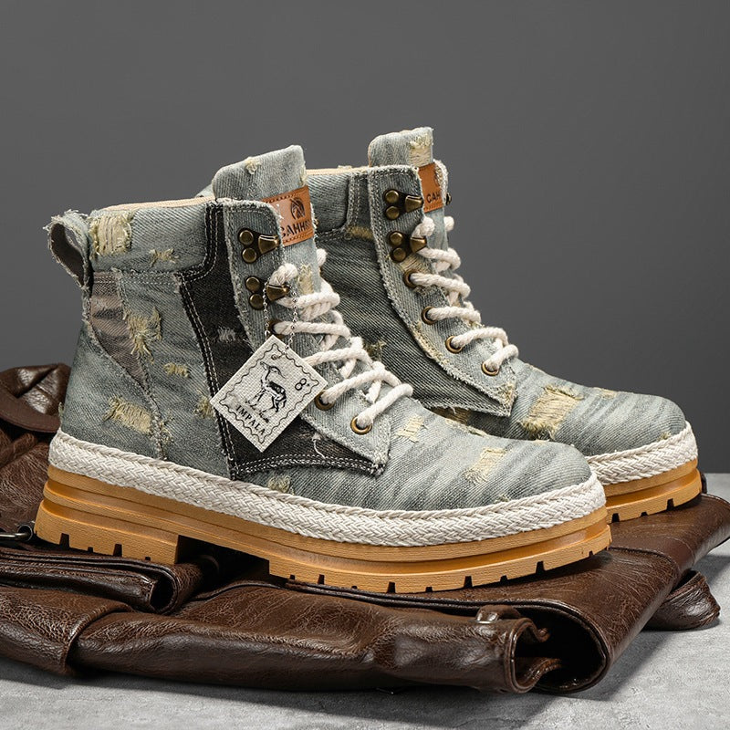 Denim d'automne haut de gamme pour hommes