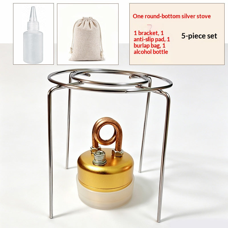 Poêle à alcool Ethanol Vaporize Poêle à thé haute flamme autopressurisante pour le camping