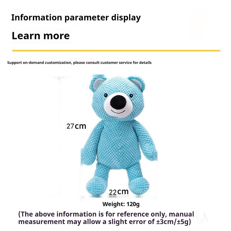 Jouet de poupée pour chien en peluche interactif
