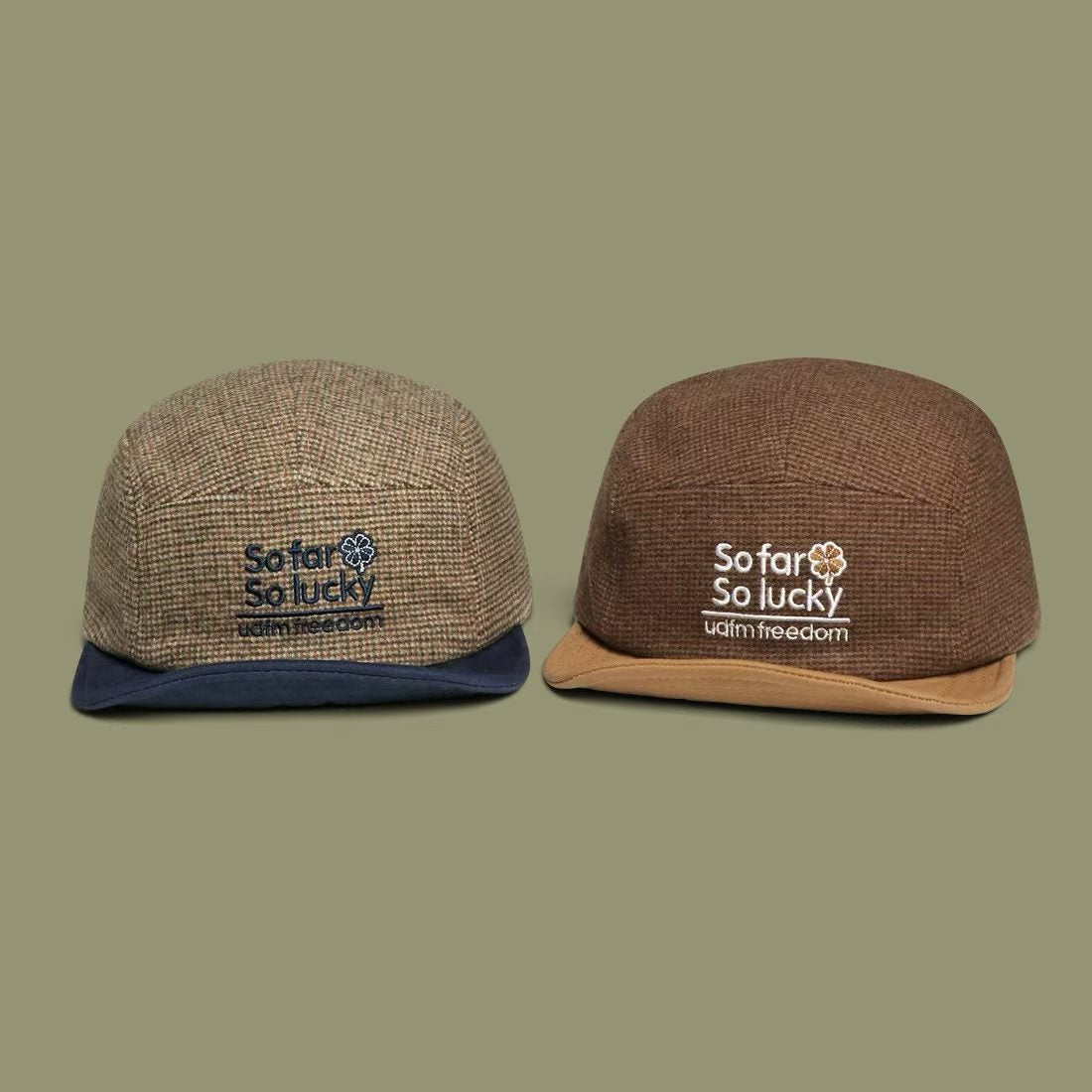 Casquette de baseball à lettres multicolores pour l'automne Et l'hiver