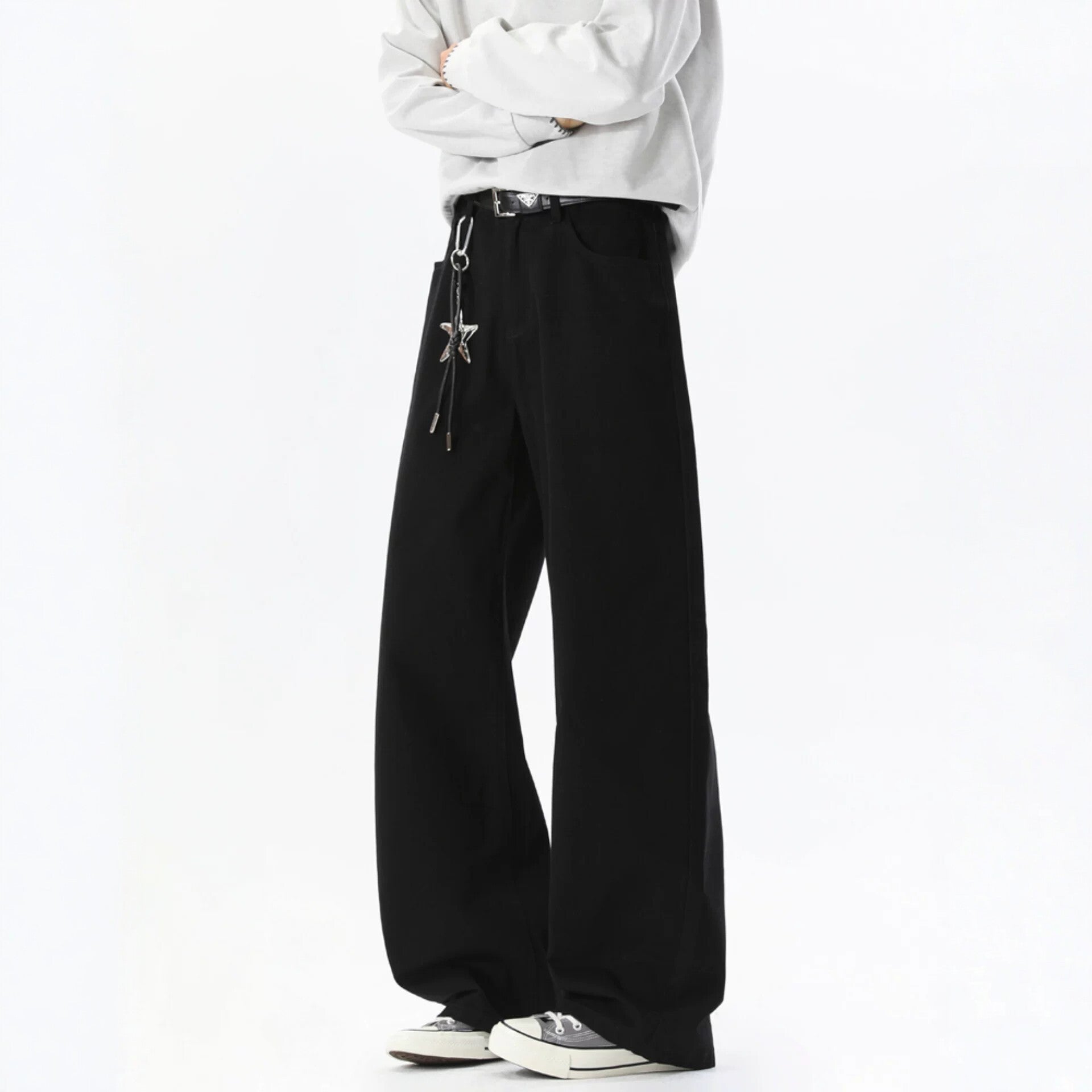 Pantalons casual lavés pour hommes