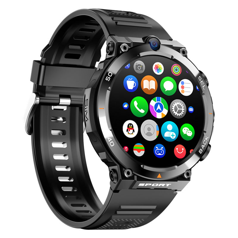 H10 écran rond Smart Watch Nfc contrôle d'accès Photo Playstore lampe de poche