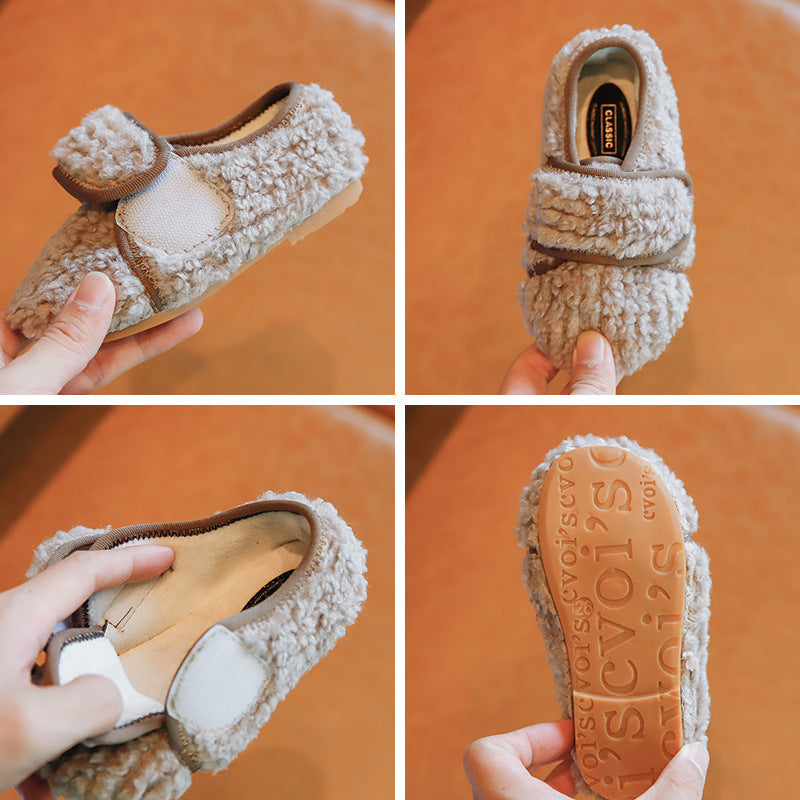 Chaussures thermiques antidérapantes pour garçons et filles