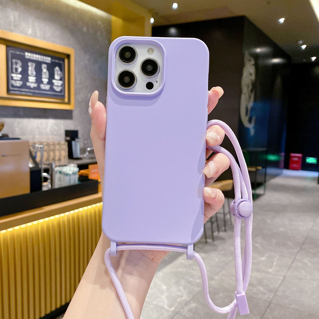 Étui téléphonique Lanyard minimaliste épais