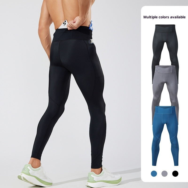 Pantalons de yoga de fitness unisexe Compression Leggings stretch