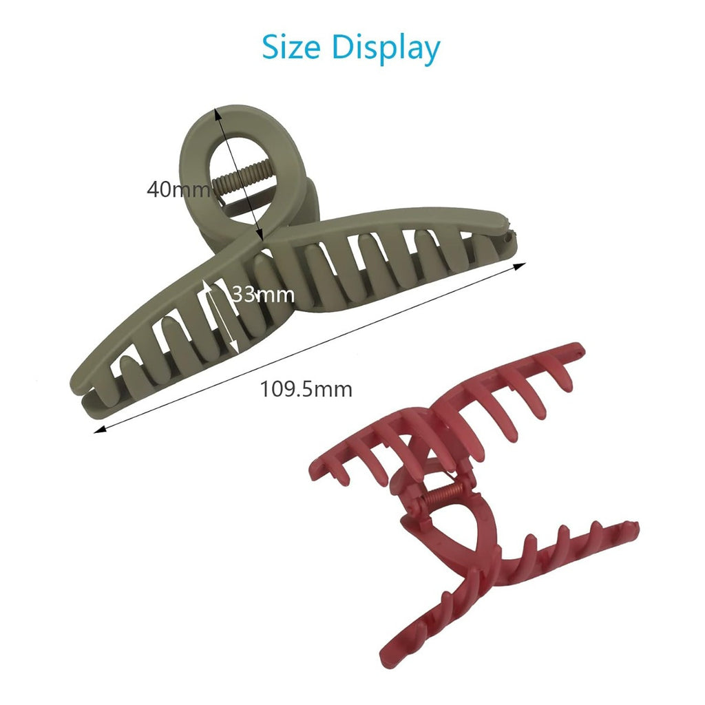 Ensembles de cadeaux de fête multi-pièces – Ensemble de 6 pièces de clips de cheveux mats pour les femmes