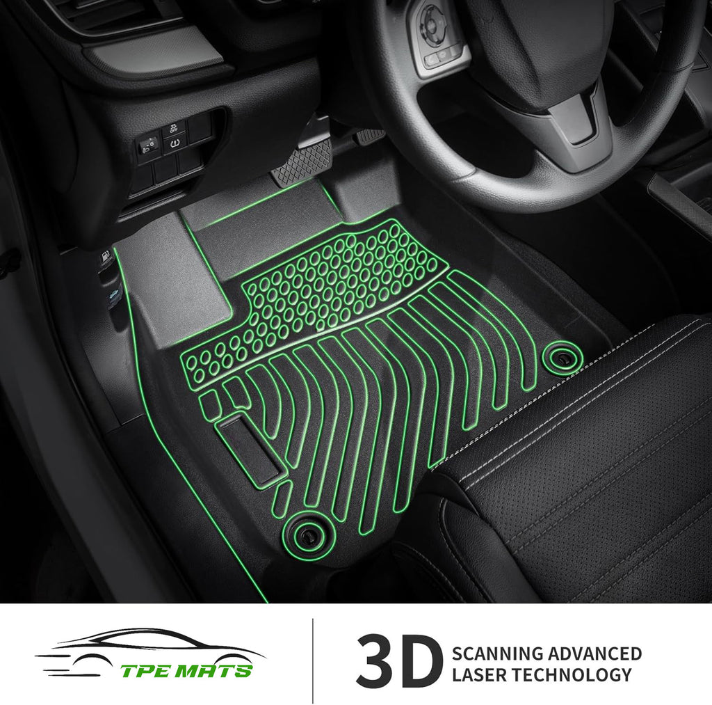 Tapis d'étage sur mesure pour Jetta 2019- Tapis de voiture imperméables Tous les tapis de garde météo lourd TP