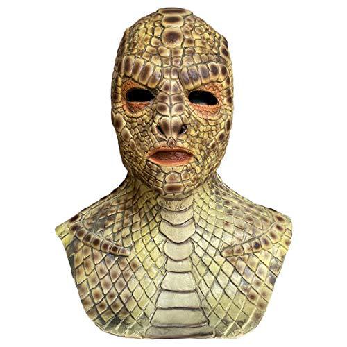 Tête de masque d'horreur Viper Latex d'Halloween