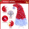 6 FT Santa Hat style arbre de Noël pré-éclairé