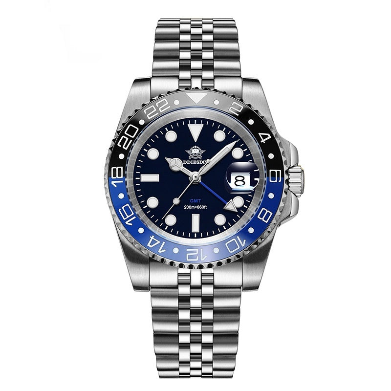 Homme d'affaires Analog Waterproof Quartz Wristwatch