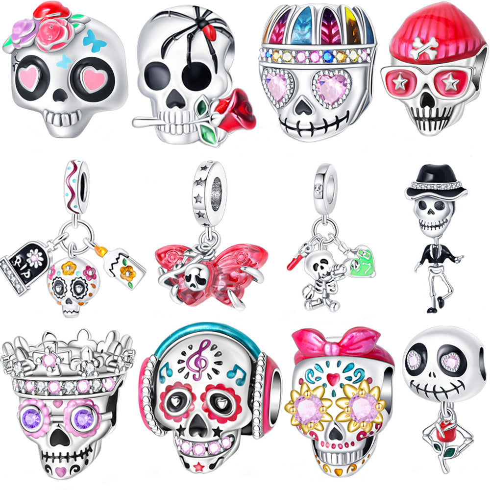 Halloween Skull Bricolage perles bracelet Accessoires