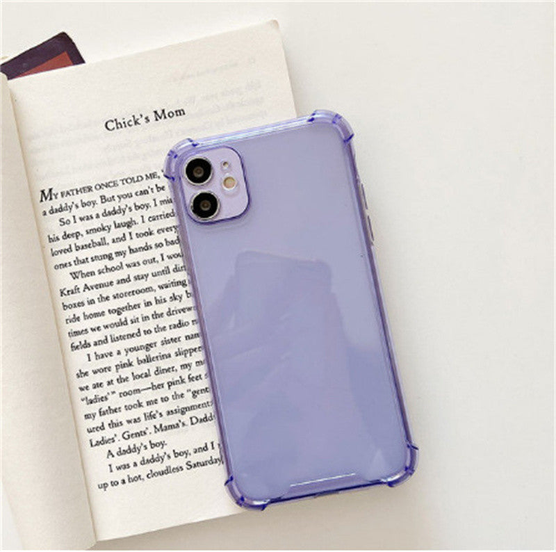 Téléphone portable Shell Girl Protection du coeur Fine Hole