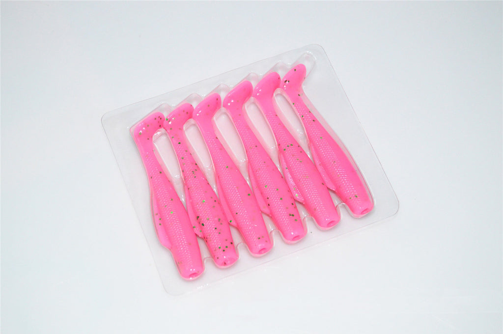 Ensemble multicolore en T-tail Lure Soft Bait