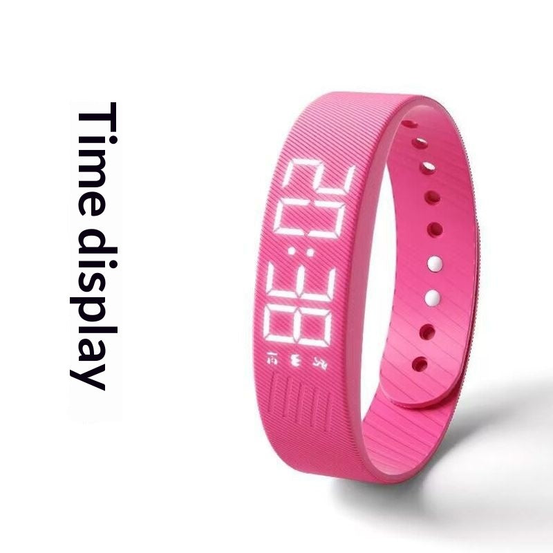Bracelet intelligent et montre électronique pour les hommes adapté pour les étudiants et les activités sportives