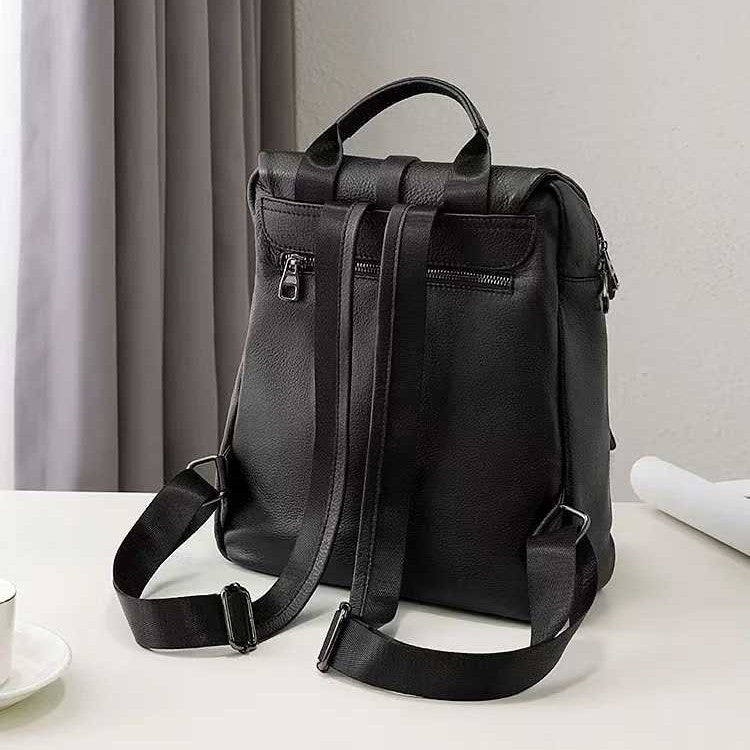Sac à dos de grande capacité de couleur solide