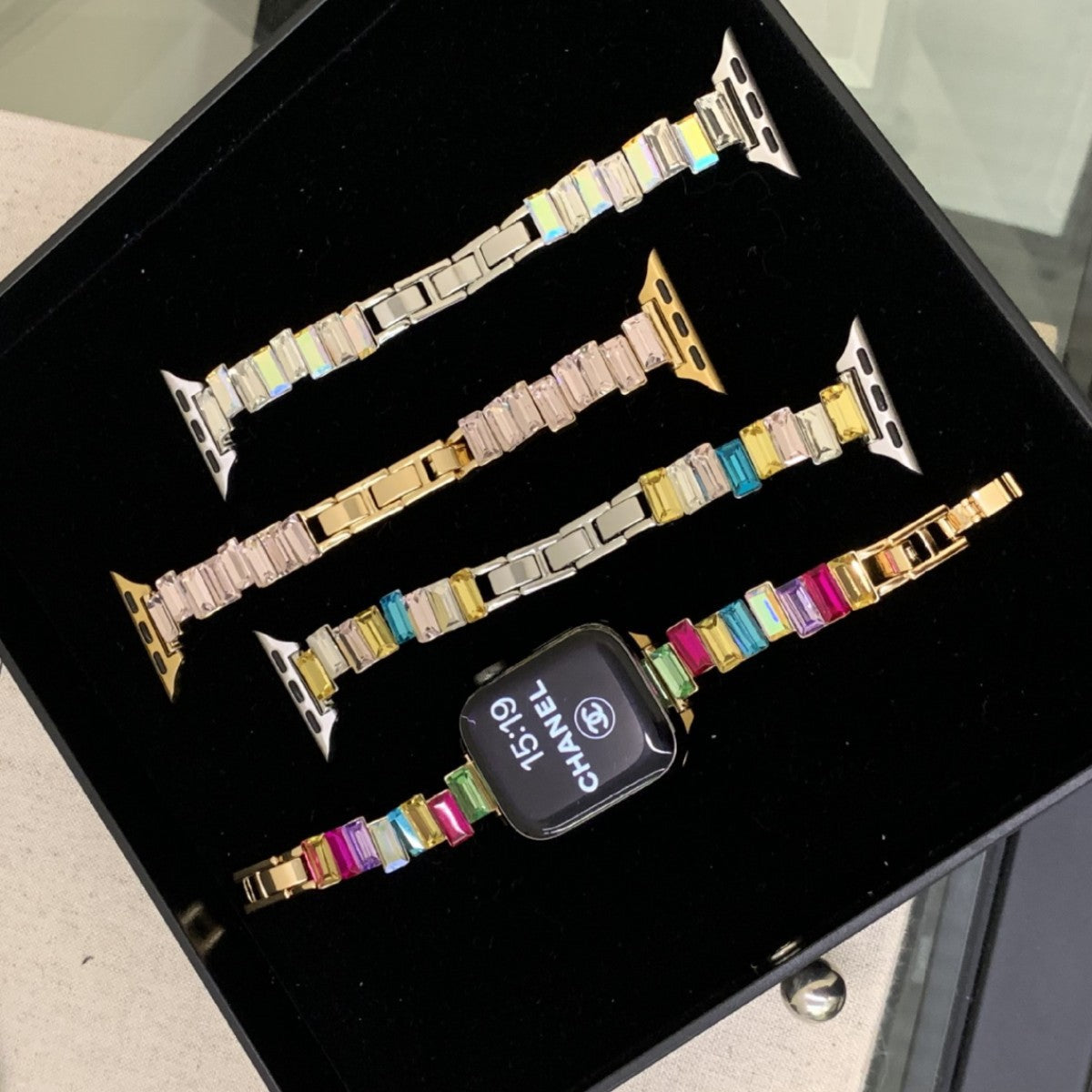 Bracelet de montre en métal pour les femmes
