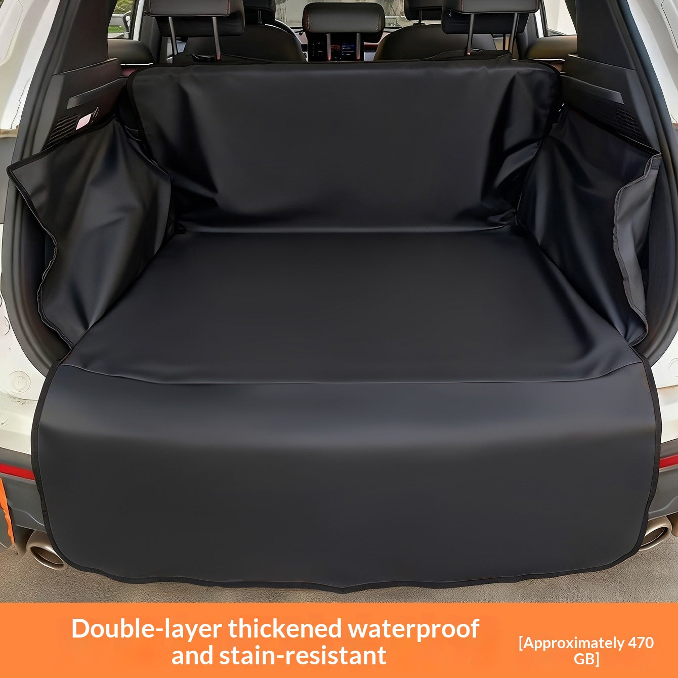 Voiture Trunk SUV pour animaux de compagnie Tapis de siège arrière épais et résistant à l'usure