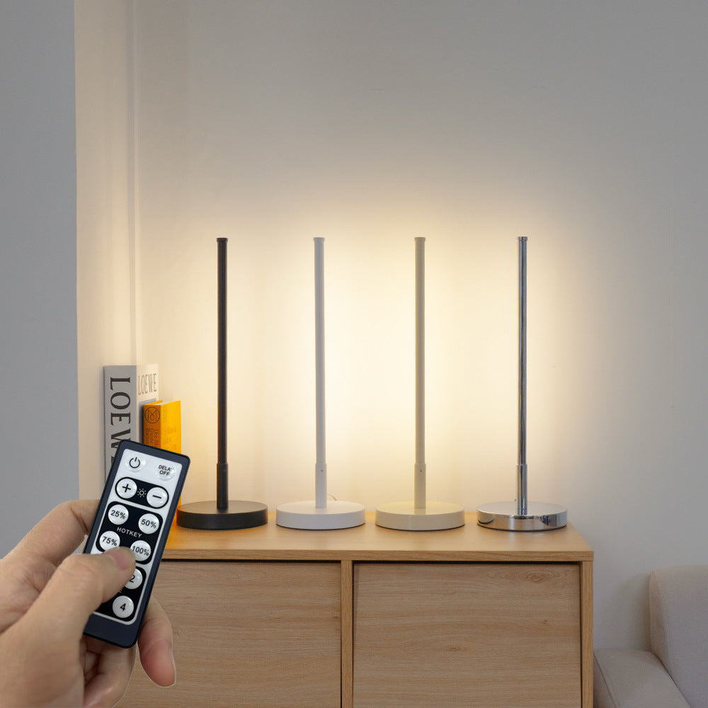 Nordic LED post-moderne lampe de table de table Minimalist salon étude