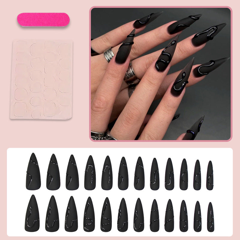 Nail gel patch for manicure