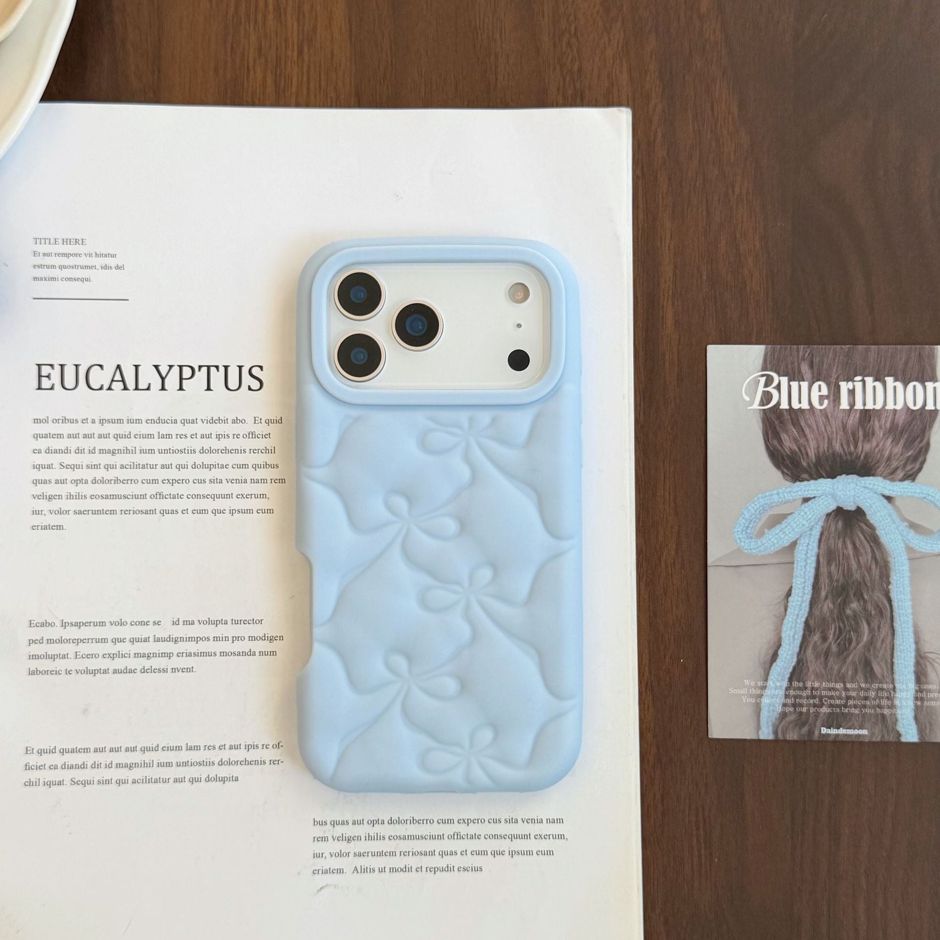 Coquilles de pâtisserie Bow-tie Choux pour téléphones 3D