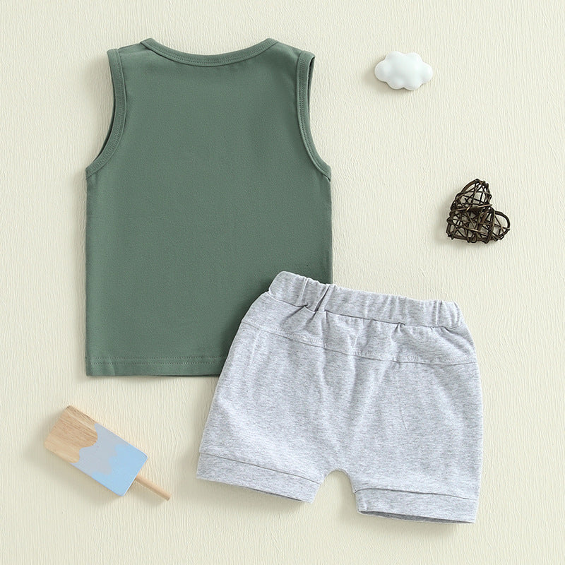 Vêtements d'été pour nourrissons et tout-petits garçons