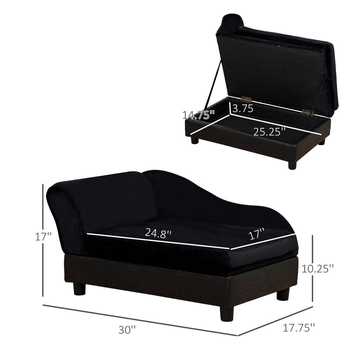 Luxury bed for small dogs