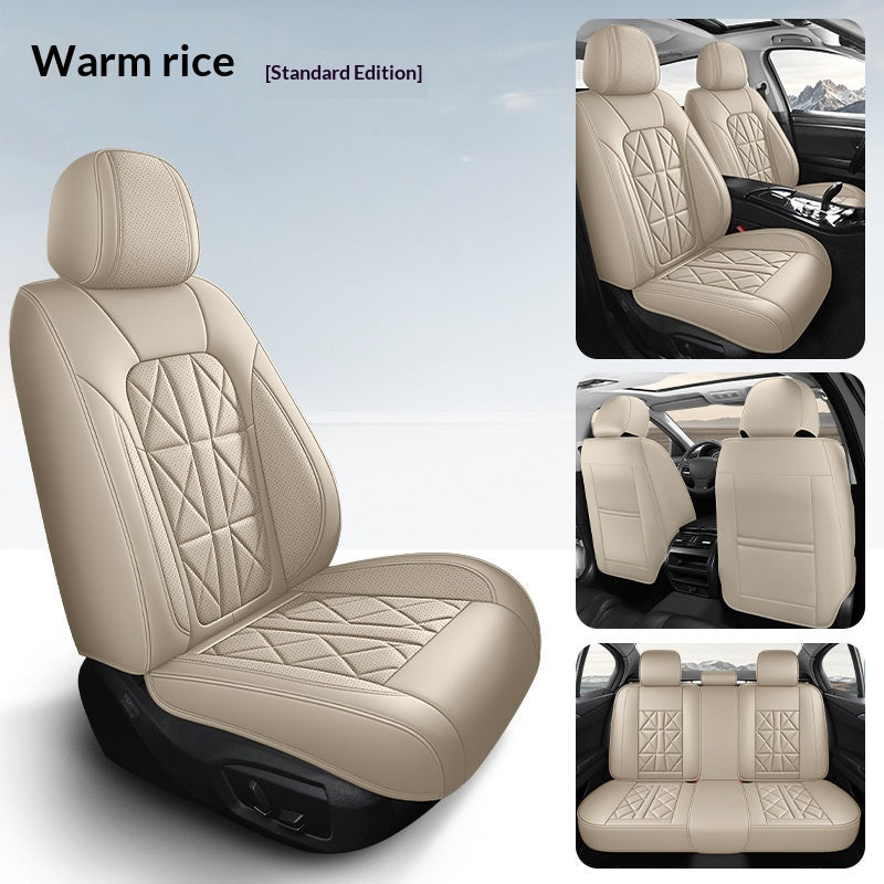 Coussin de siège de voiture en cuir tout-saison