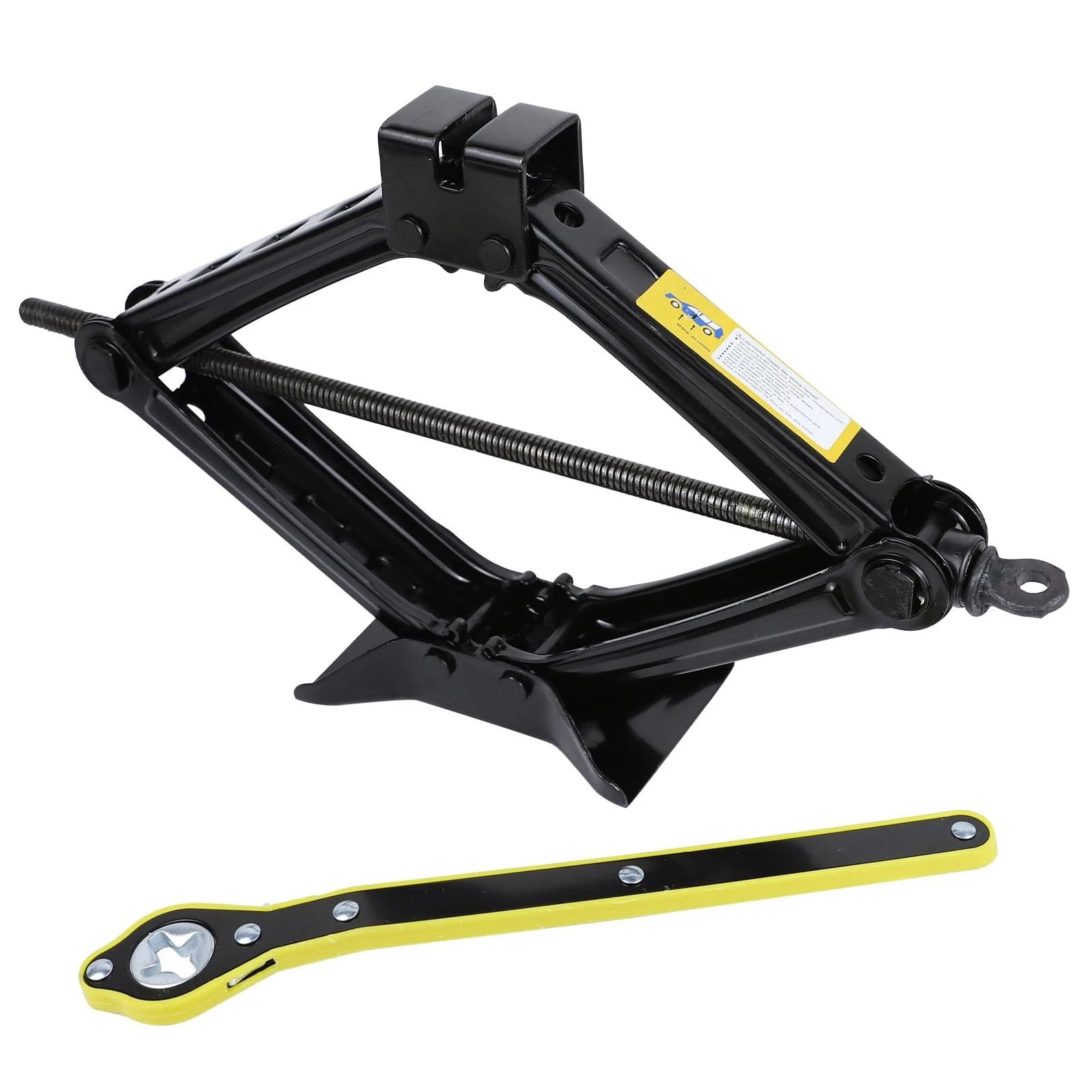 3 Tonne Ciseaux Jack Kit 3000 kg Râteau et perceur Adaptateur Max 45cm pour voiture