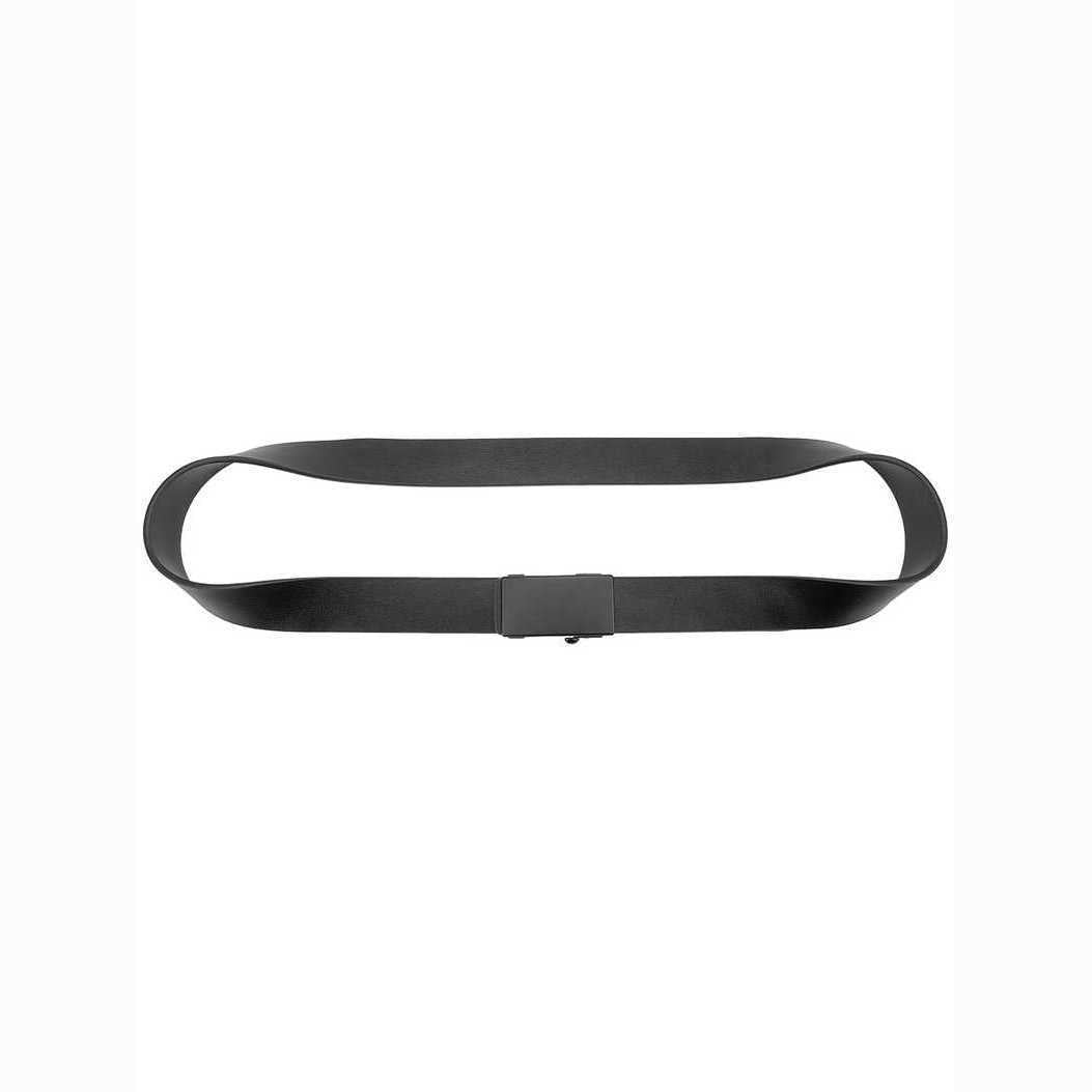 Ceinture sans dents simple et lisse pour Mencasual et polyvalent