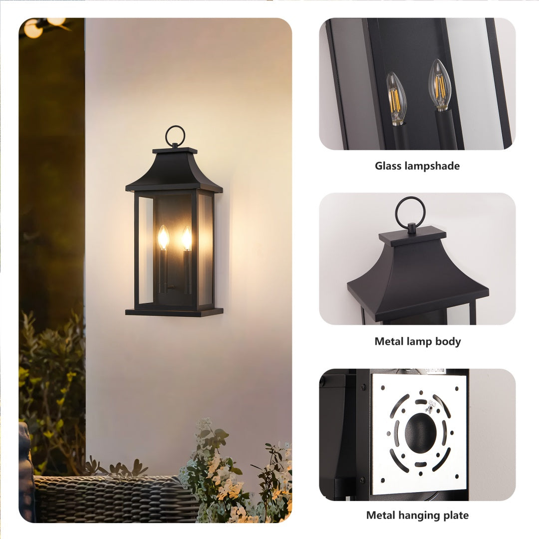Lanterne extérieure 2 lumières